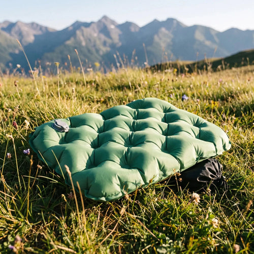 Welded Matrix Inflatable Cushion - Water-Repellent Travel & Plane