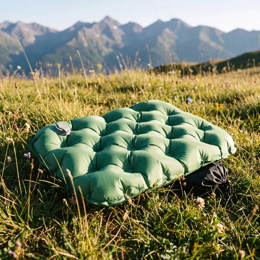 Welded Matrix Inflatable Cushion - Water-Repellent Travel & Plane