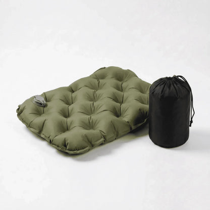 Welded Matrix Inflatable Cushion - Water-Repellent Travel & Plane