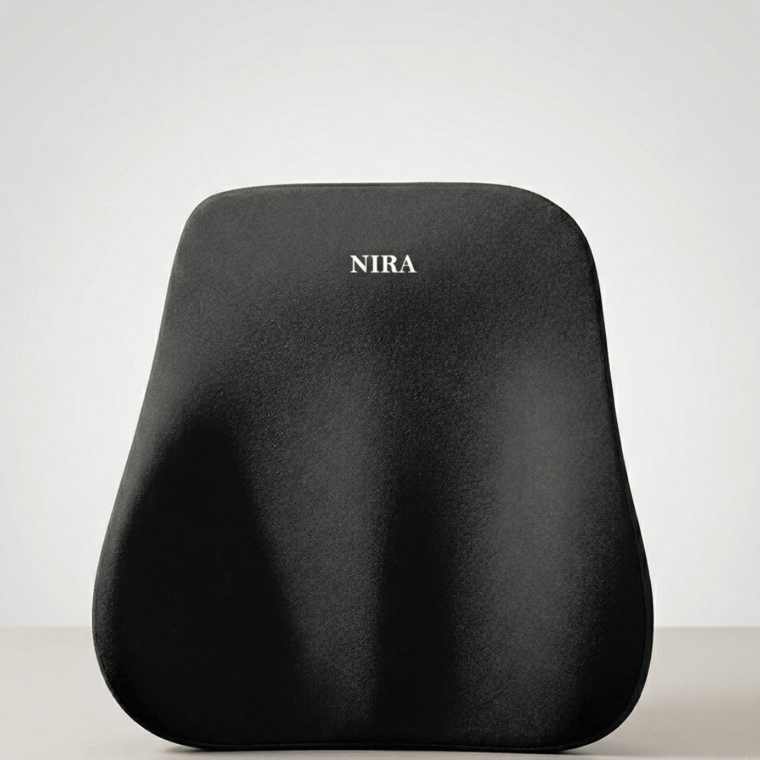 Car Lumbar & Headrest Memory Foam Cushion - Premium Driver Set