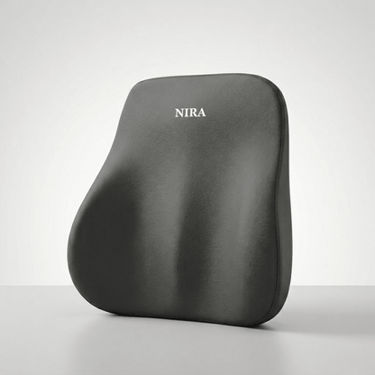 Car Lumbar & Headrest Memory Foam Cushion - Premium Driver Set