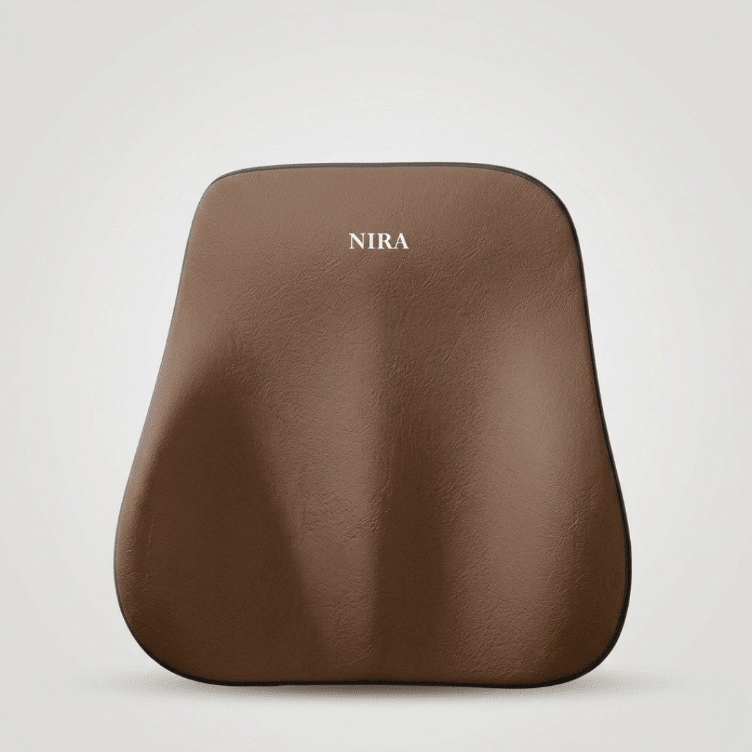 Car Lumbar & Headrest Memory Foam Cushion - Premium Driver Set