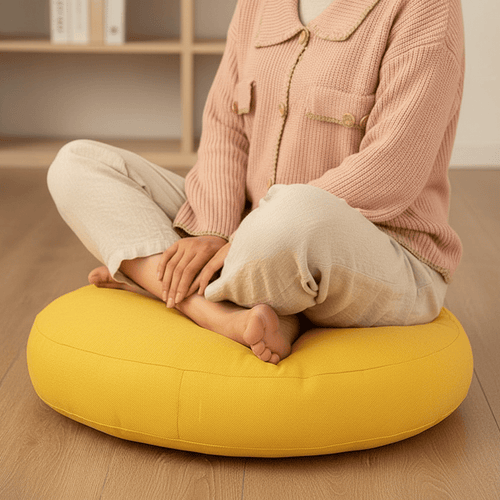 Meditation Cushion - Posture Comfort & Natural Alignment