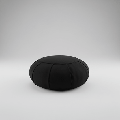 Round Floor Yoga Meditation Cushion - Natural Buckwheat Fill
