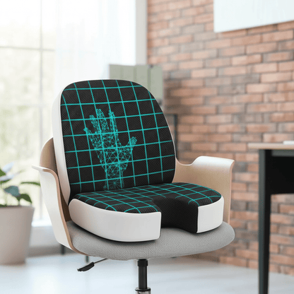 Memory Foam Ergonomic Office Cushion - Premium Durable Quality
