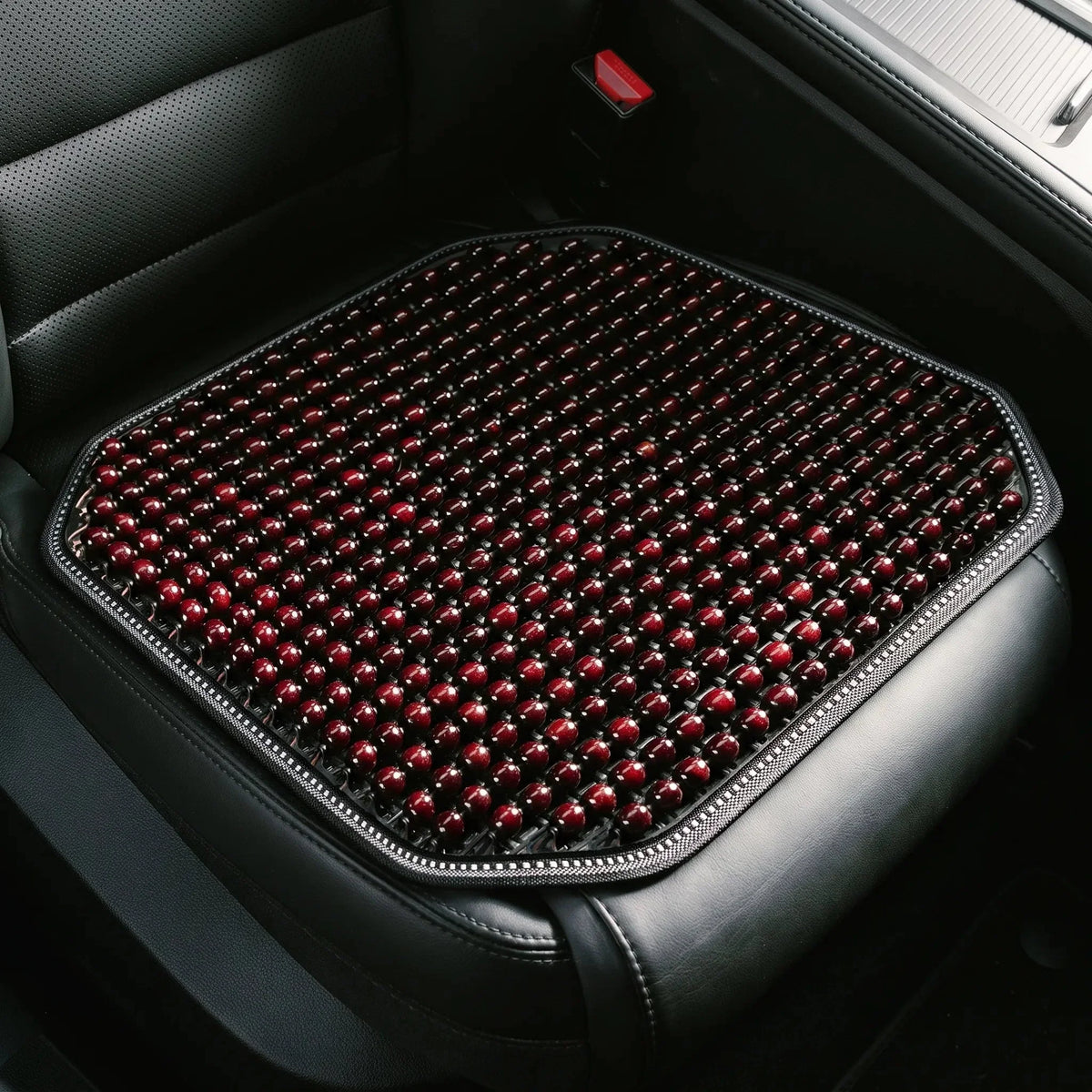 Beaded Driver Cushion - Reinforced Edges Massage & Ventilation