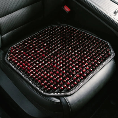 Beaded Driver Cushion - Reinforced Edges Massage & Ventilation