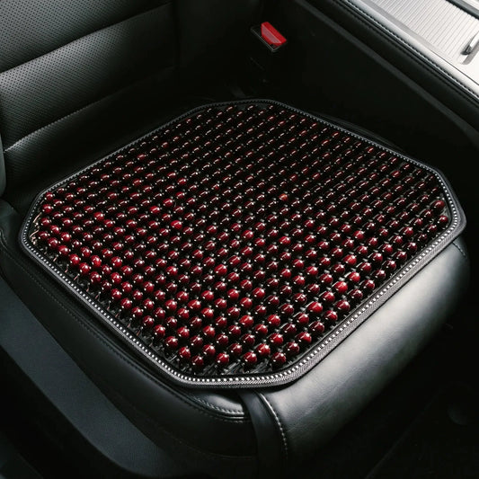 Beaded Driver Cushion - Reinforced Edges Massage & Ventilation