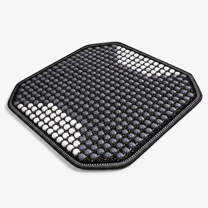 Beaded Driver Cushion - Reinforced Edges Massage & Ventilation
