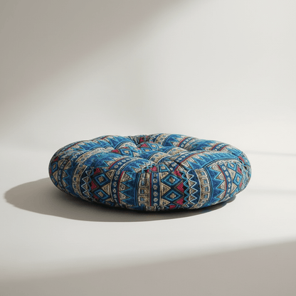 Round Thick Floor Cushion - Window Seat & Reading Nook Comfort