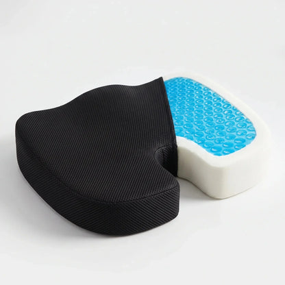 U-Shape Office Cushion with Cooling Layer - Washable Cover Commute