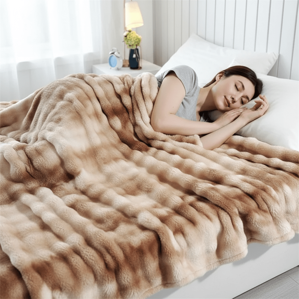 Gradient Double-Sided Blanket - Large Format Luxurious Cosy Comfort