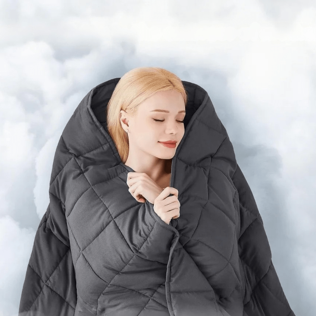 Weighted Blanket Adult - Therapeutic Sleep & Anxiety Relief