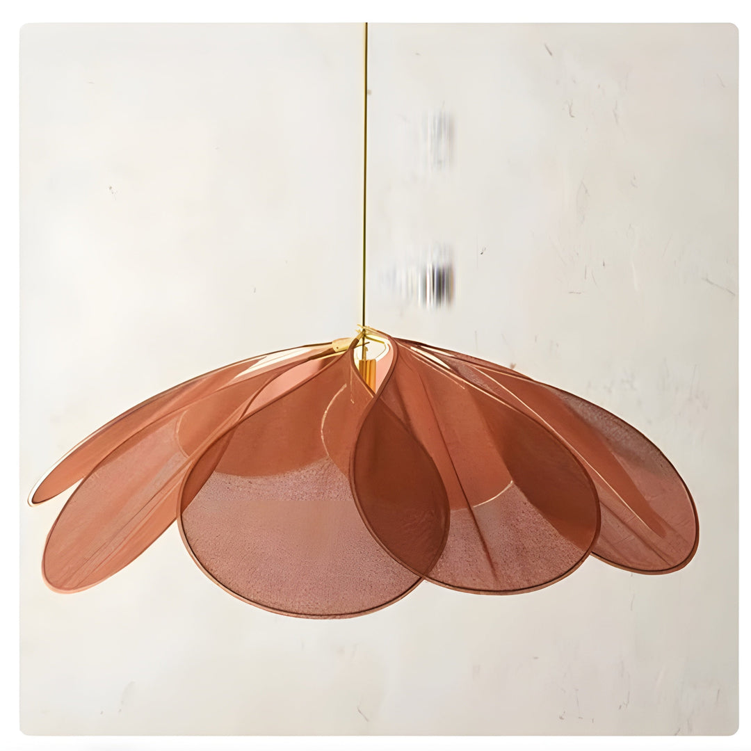 Suspension Tissu Fleurs Décorative Moderne | Salon Cosy Café ou Kaki 50×100cm