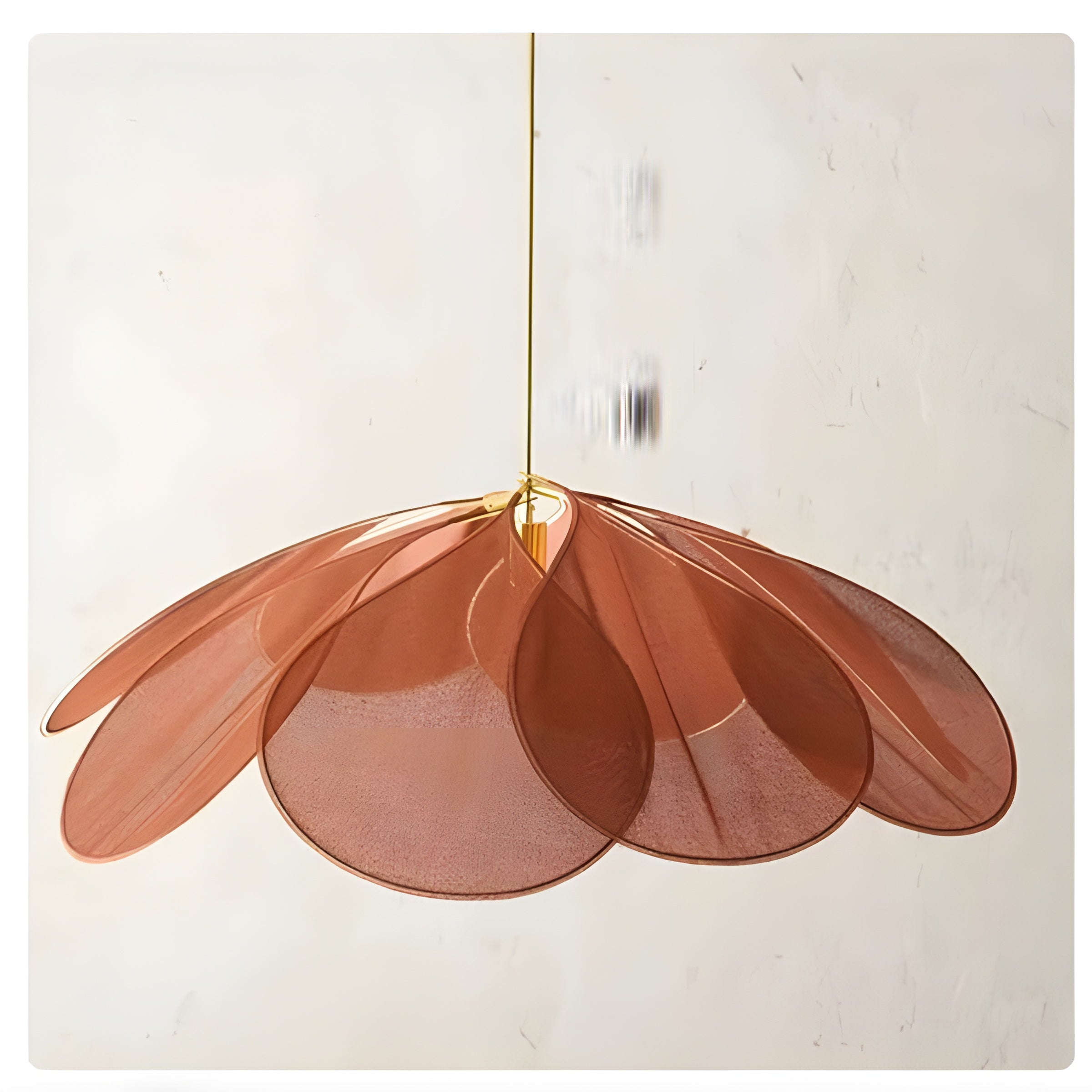 Suspension Tissu Fleurs Décorative Moderne | Salon Cosy Café ou Kaki 50×100cm