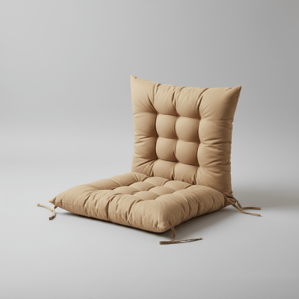 Square Tufted Chair Cushion - Comfort & Decoration