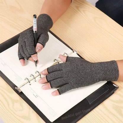Fingerless Compression Gloves - Arthritis & Hand Pain Relief