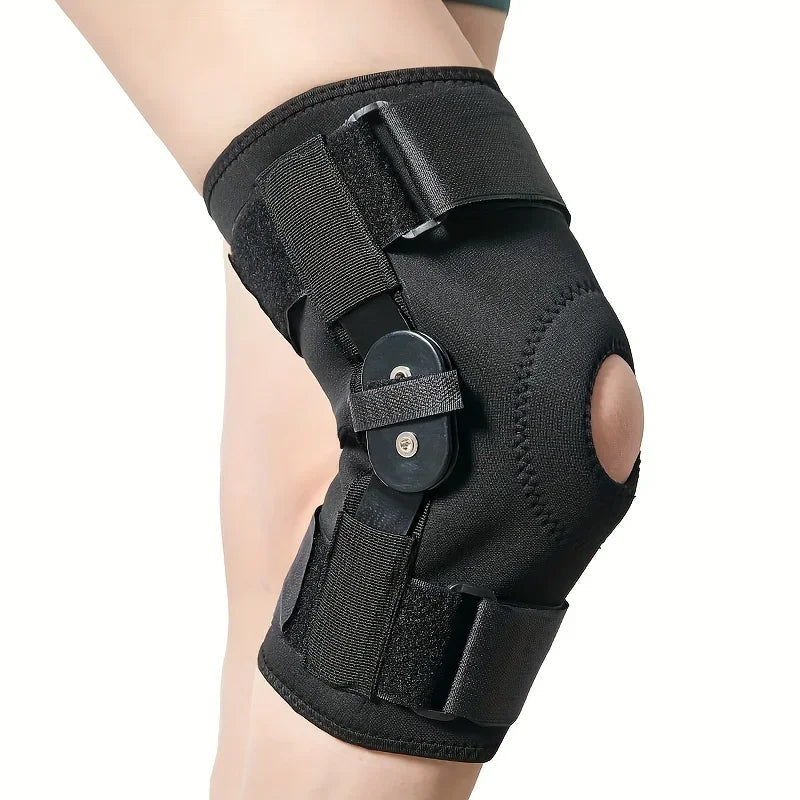 Articulated Knee Brace with Open Patella - Hinges Daily Sport Use