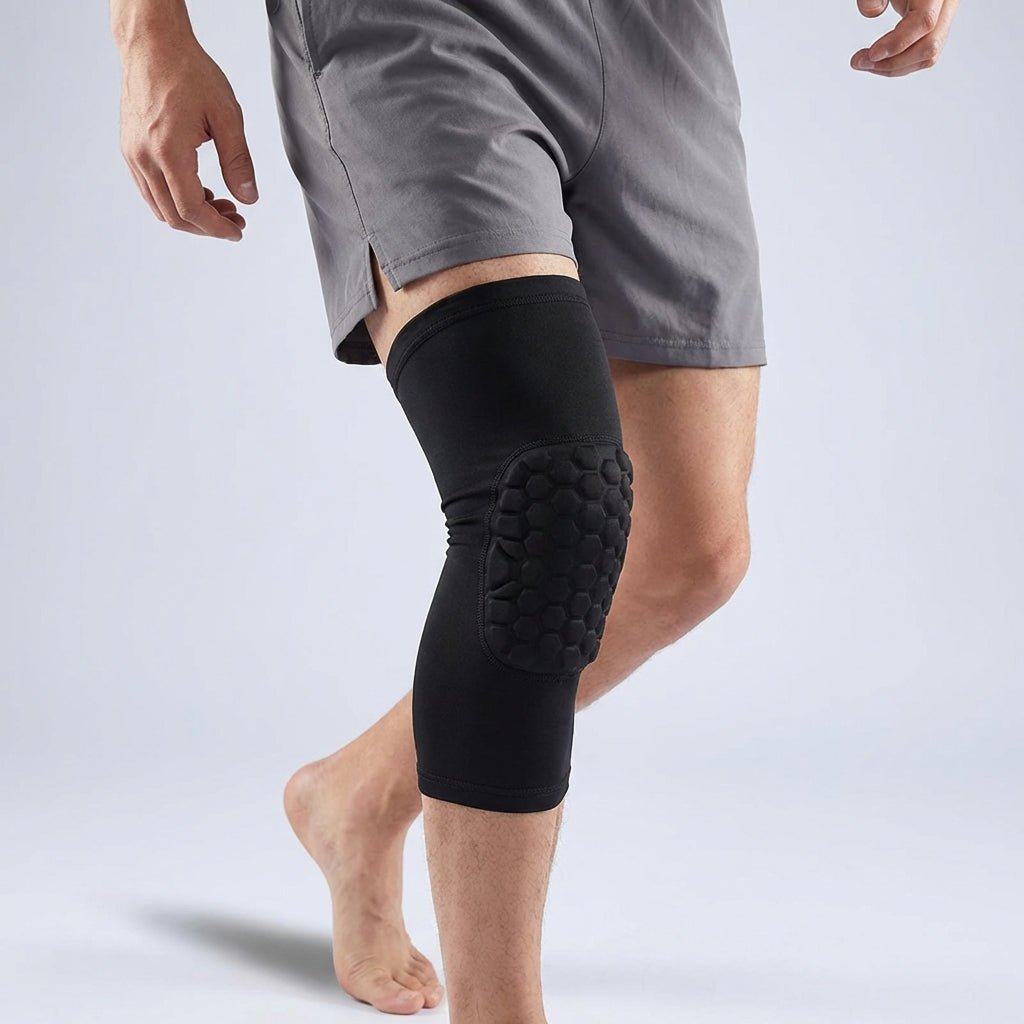 Honeycomb Padded Knee Pad - Basketball & Contact Sports