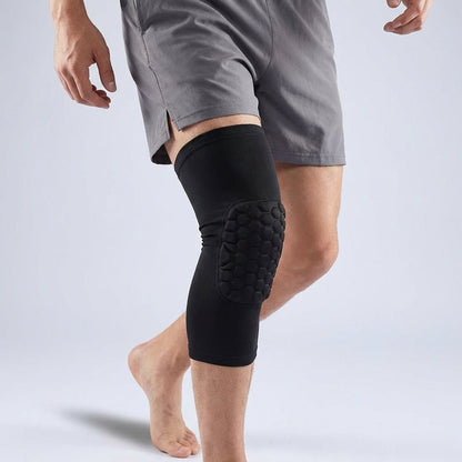 Honeycomb Padded Knee Pad - Basketball & Contact Sports