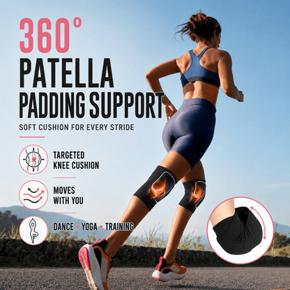 Women's Soft Knee Pads - Thick Sponge Dance & Volleyball