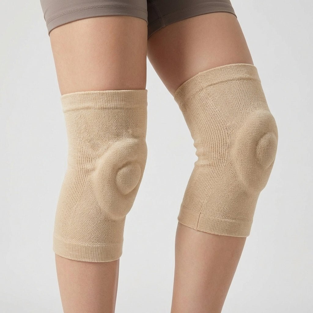 Slim Padded Knee Pads - Sport Protection Low Profile Discreet