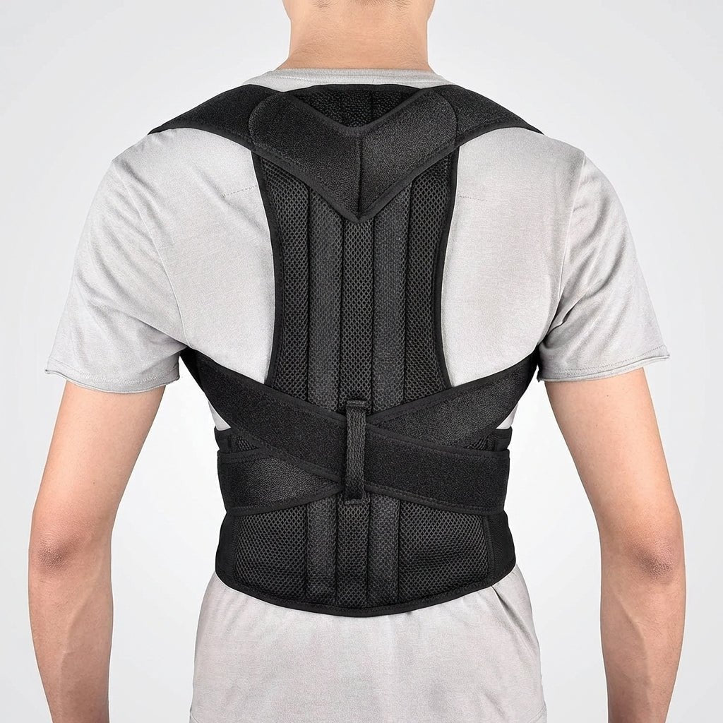Lumbar Posture Support Vest - Adjustable Complete Back Relief