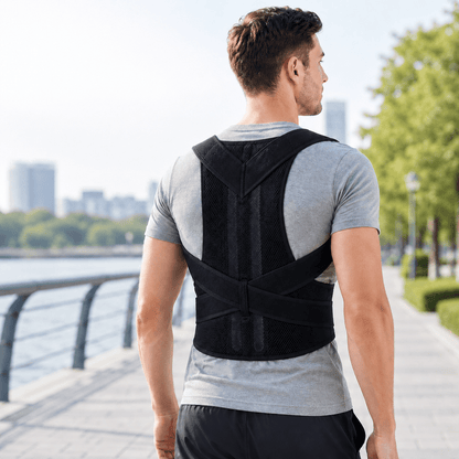 Lumbar Posture Support Vest - Adjustable Complete Back Relief