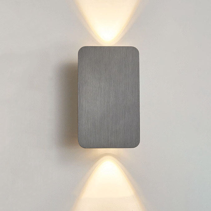 Applique Verre Rectangulaire Nordic 2 Lumières | Blanc Chaud ou Neutre LED