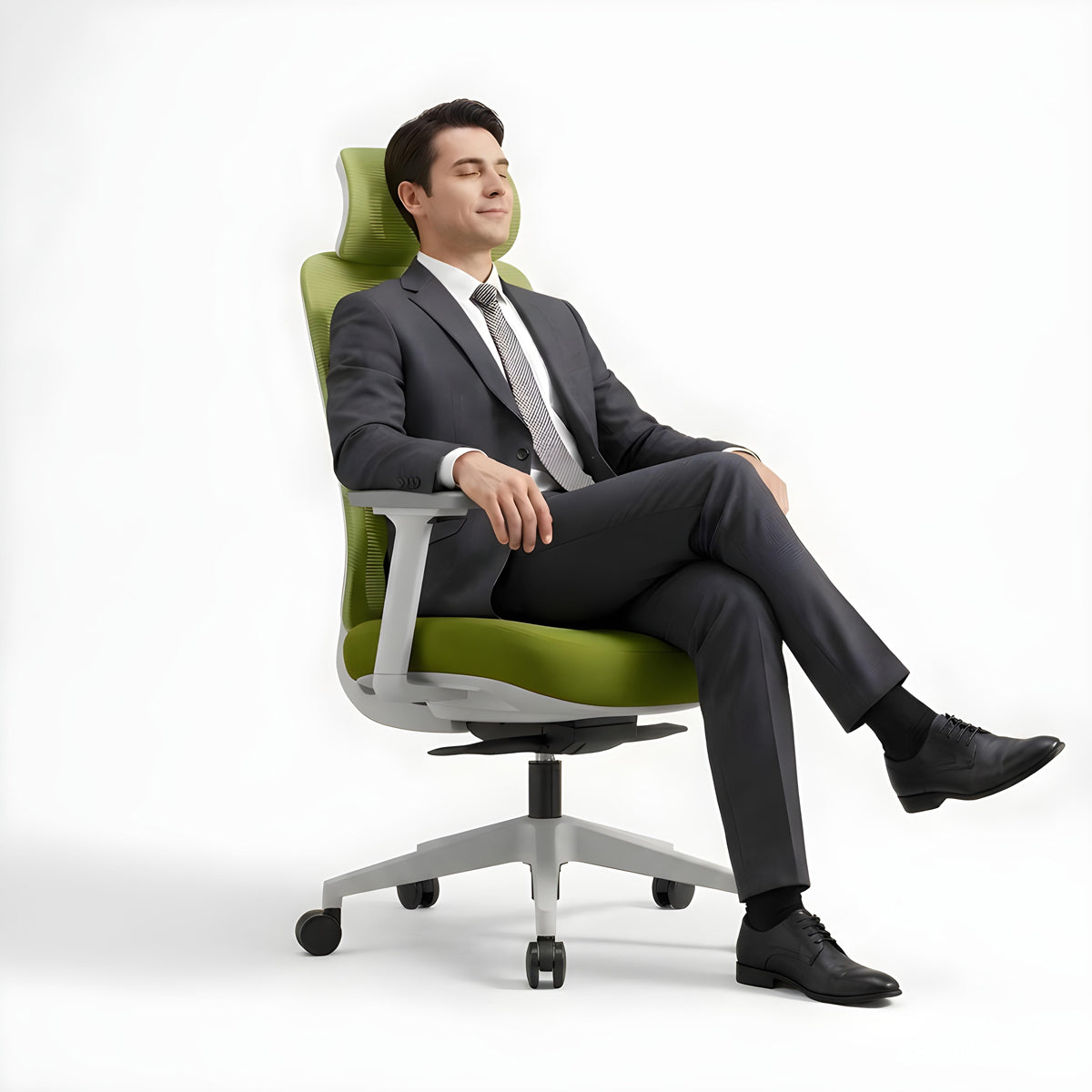 Chaise de Bureau Ergonomique Aera en Maille — 7 Couleurs disponibles