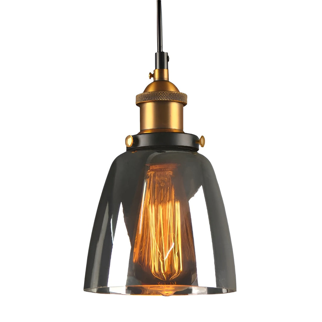 Suspension Verre Antique Vintage Ambre | Style A Nostalgique et Chaleureux