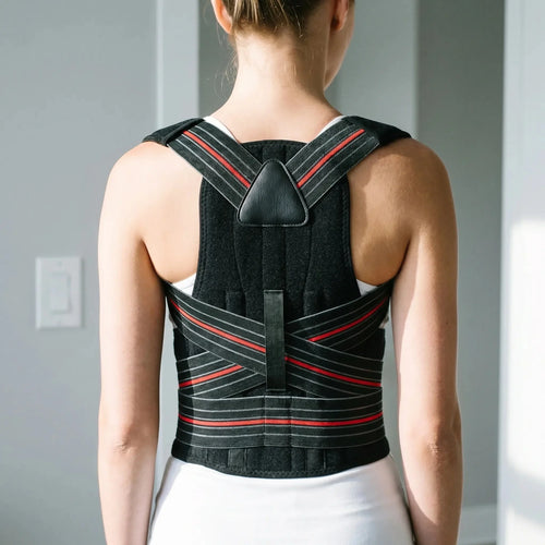 Rigid Mesh Shoulder & Back Harness - Office & Driving Breathable