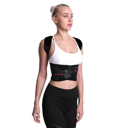 Rigid Mesh Shoulder & Back Harness - Office & Driving Breathable