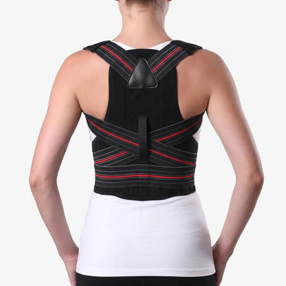 Rigid Mesh Shoulder & Back Harness - Office & Driving Breathable