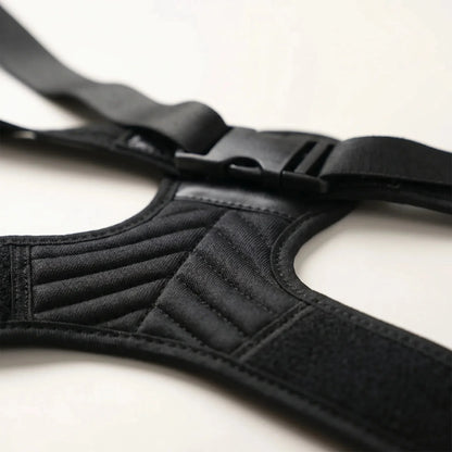 Back Support Harness - Padded Shoulders Light Office & Daily