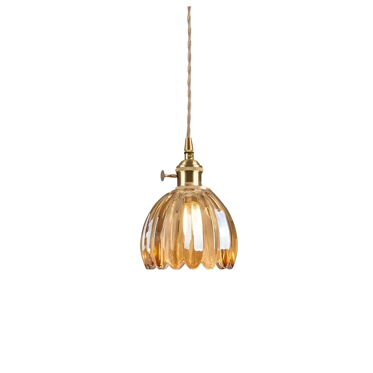 Suspension Verre Fleurs Japonais | Design Cosy pour Ambiance Chaleureuse