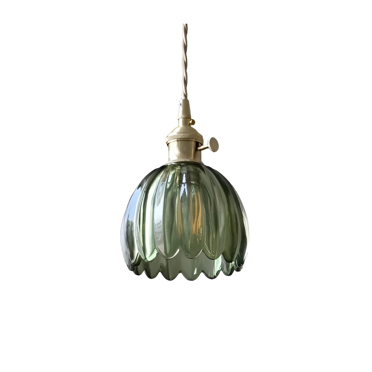 Suspension Verre Fleurs Japonais | Design Cosy pour Ambiance Chaleureuse
