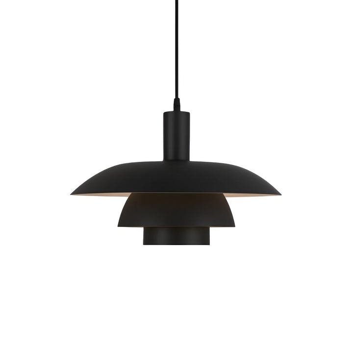 Suspension Design Danois Épurée | Noir 29cm pour Salle à Manger et Salon