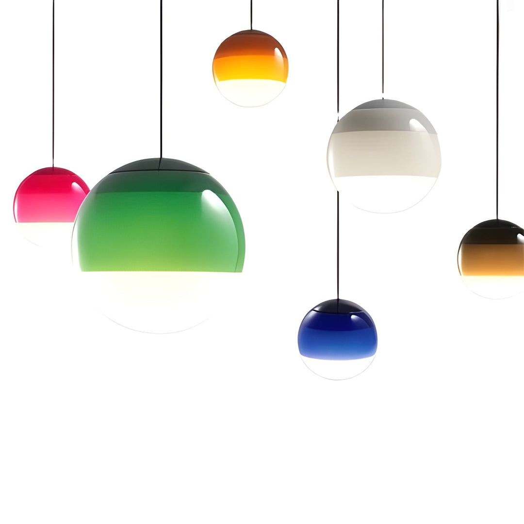 LumiOrb Suspension Ballon Créative LED Ambiance | Bleu D15 ou D20cm Féerique