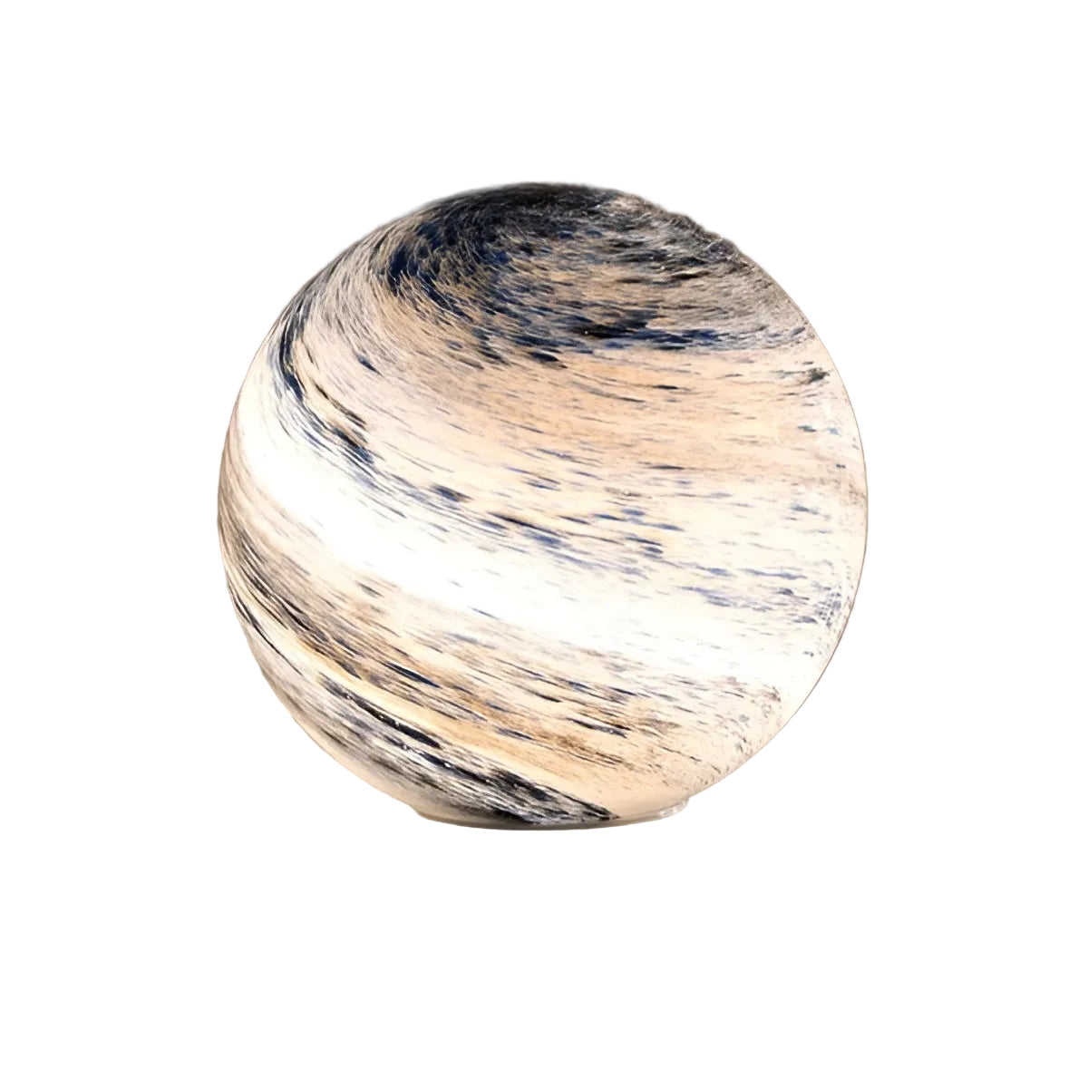 LunaCrystal Lampe Lune en Verre | Lumière Cosmique Magique pour Salon et Chambre