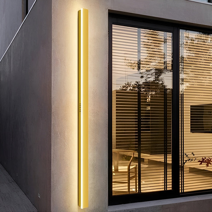 Miroir LED Aluminium Étanche 60cm | Terrasse Entrée et Salon Chaud ou Froid