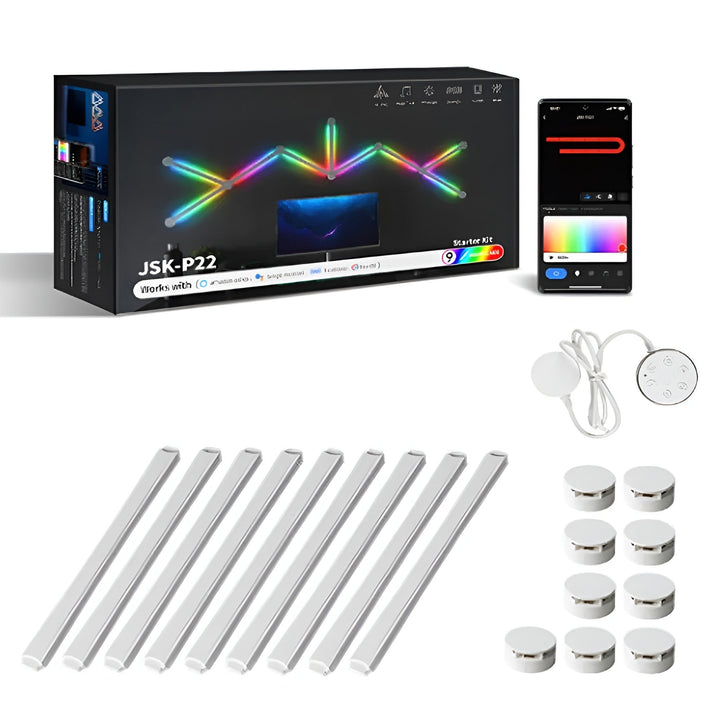 Applique RGB Intelligente Musique | Gaming TV et Chambre Changement Couleur