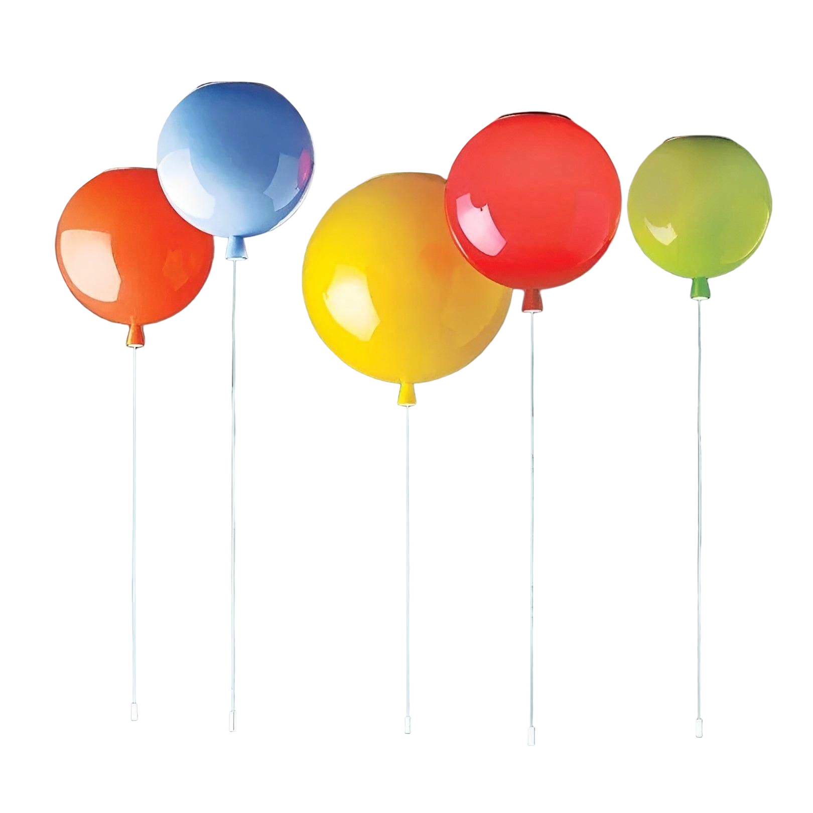 Suspension Ballon LED Créative Décorative | Rose ou Vert D20 ou D30cm Ambiance