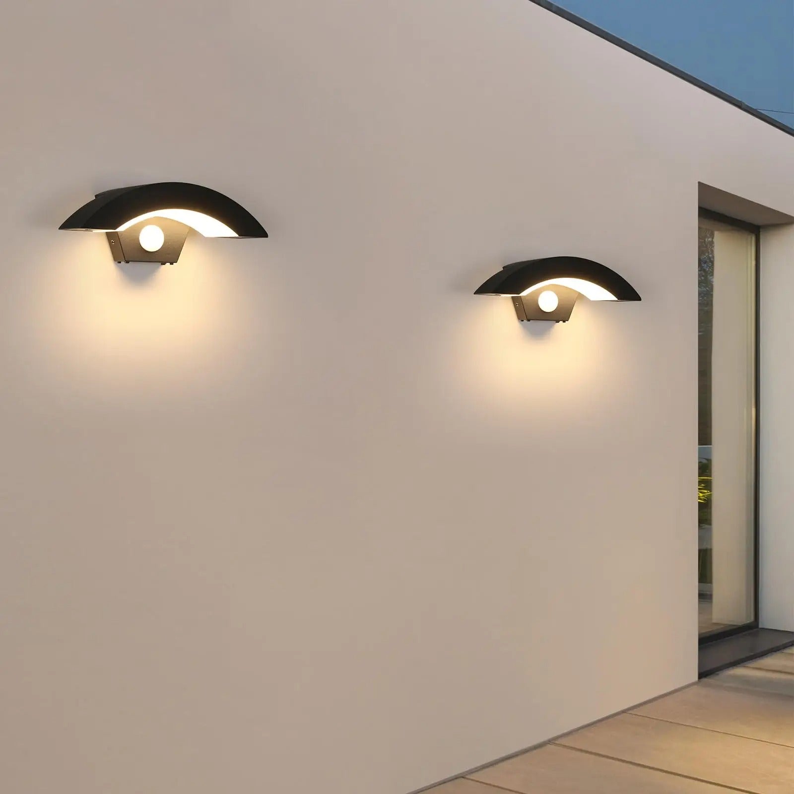 Appliques Extérieures Set 2 Détecteur de Mouvement | Sécurité Maison et Jardin