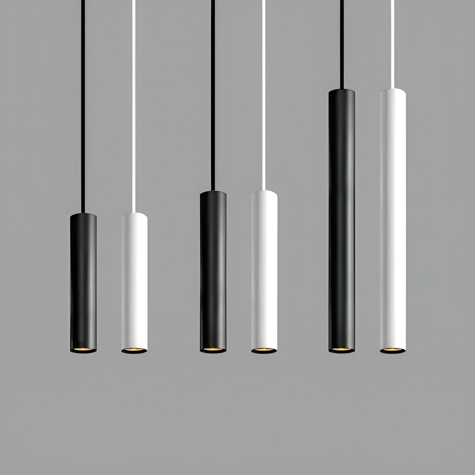Suspension LED Dimmable Tube Mince | Cuisine Salle à Manger et Bar 7W