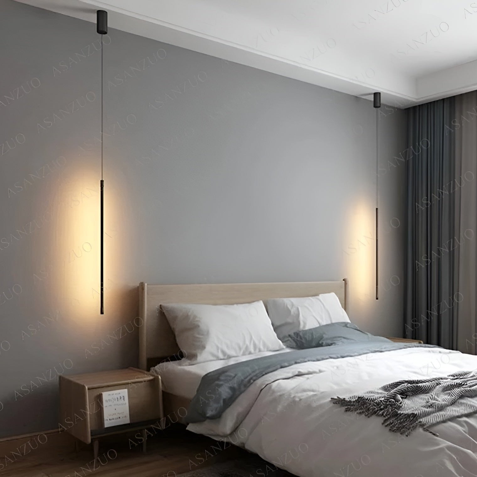 HarmonyLine Suspension Linéaire Réglable | Design Architectural Moderne Froid ou Chaud