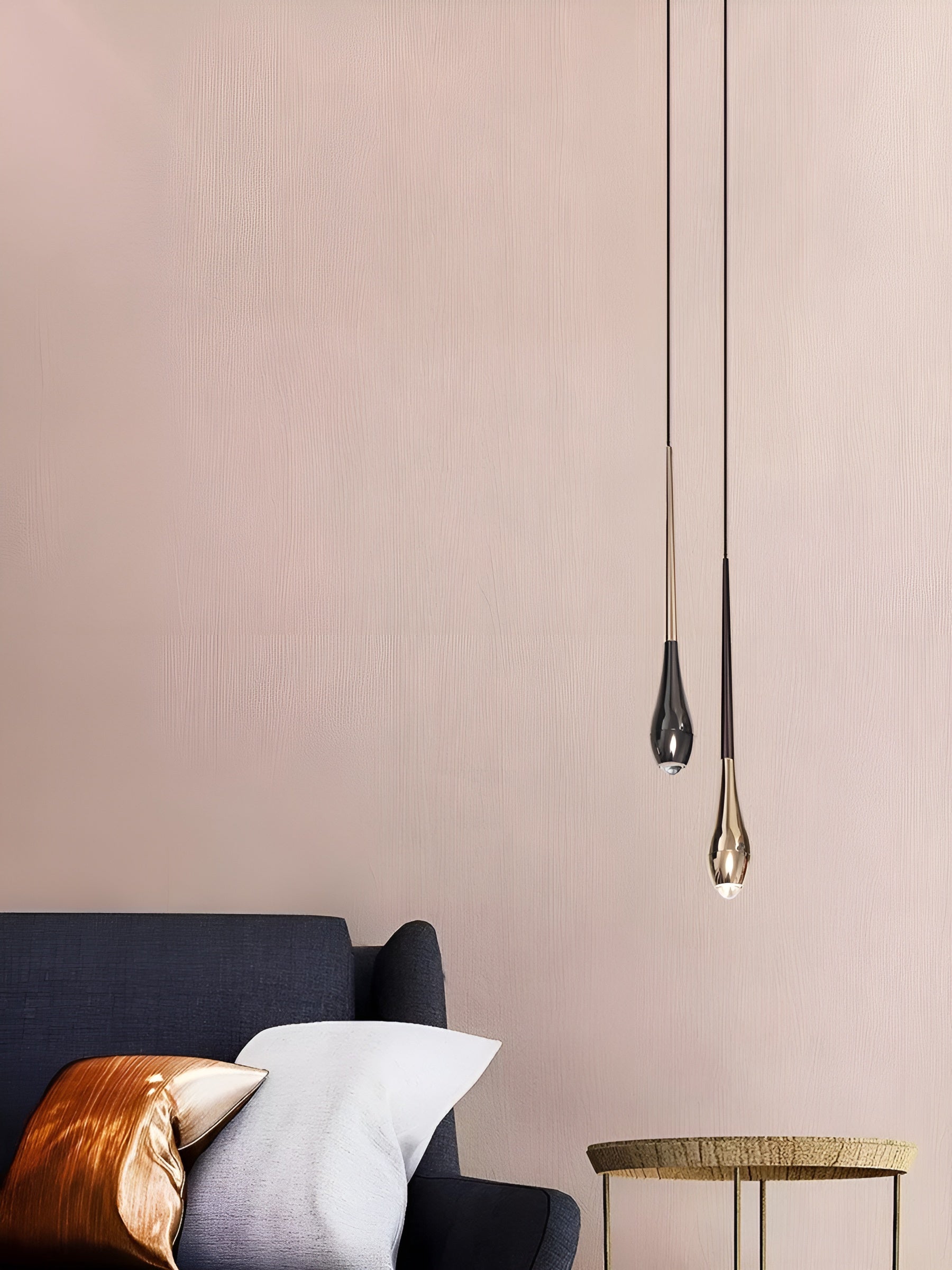 Suspension Goutte LED Moderne | Lumière Chaude ou Froide Cuisine et Table à Manger