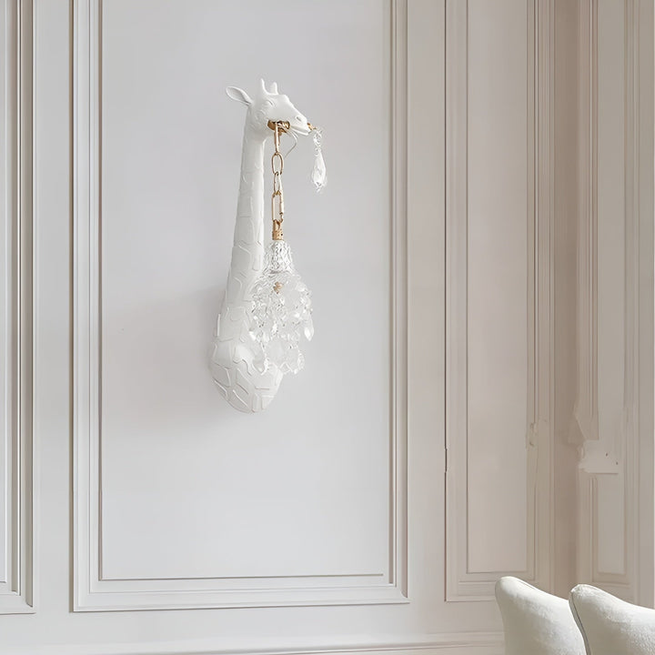 Applique Girafe Décorative LED | Salon et Chambre Enfant L40cm Lumière Froide