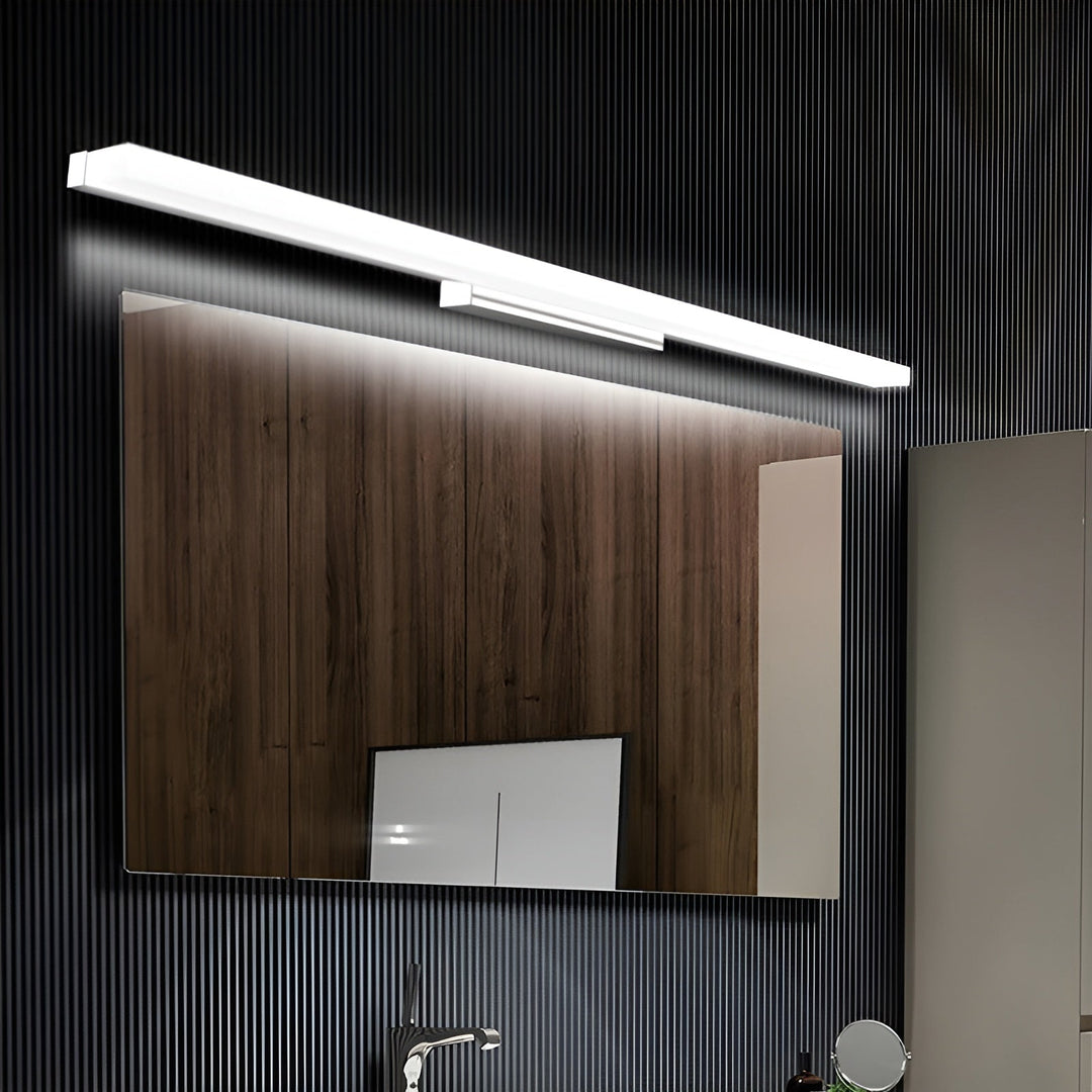 Miroir LED Résistant Humidité | Stylé Salle de Bain et Chambre 41cm Chaud ou Froid