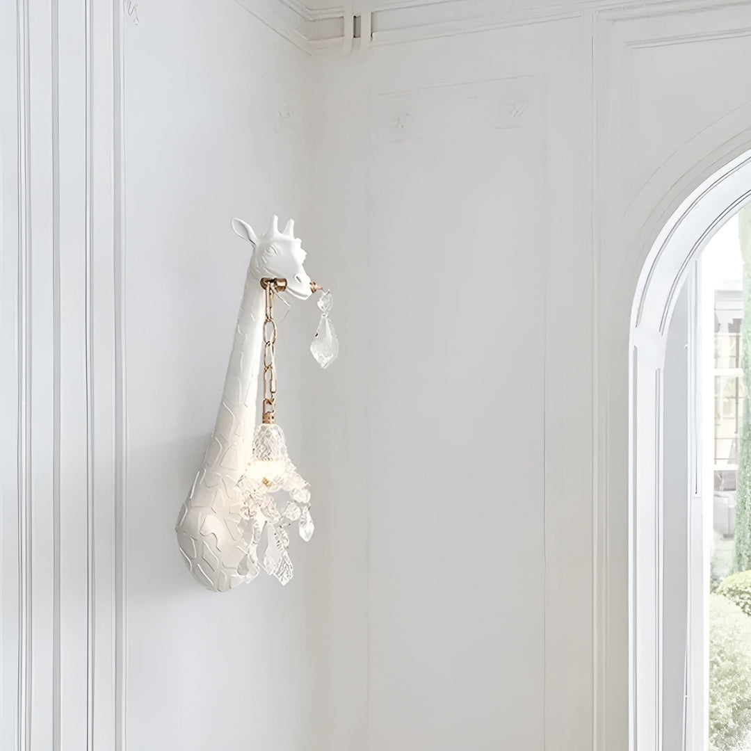 Applique Girafe Décorative LED | Salon et Chambre Enfant L40cm Lumière Froide